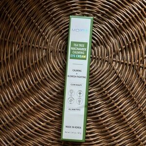 MOIRA TEA TREE NIACINAMIDE CALMING EYE CREAM 1.41 oz. New in Original packaging.
